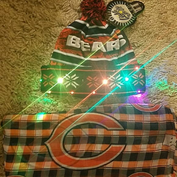 bears light up hat
